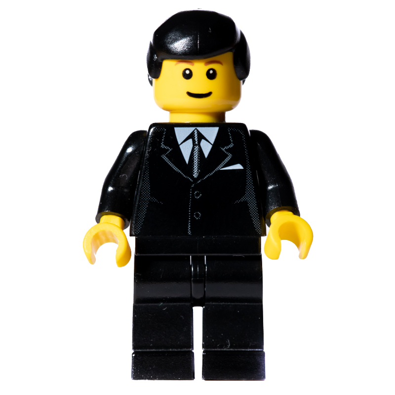 Black Tuxedo, Black Hair - New - $38.00