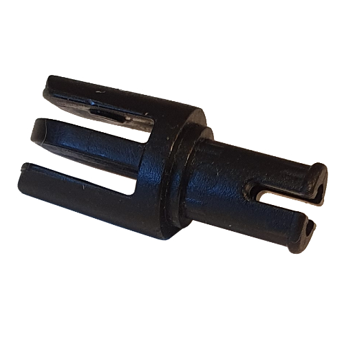 Black Arm Piece with Pin, 3 Fingers - Used - $1.49