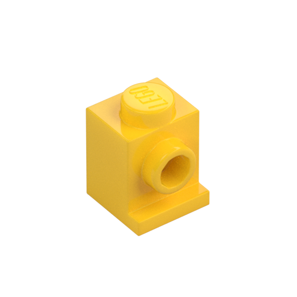Yellow Brick Special 1x1 with Headlight - Used - $0.03