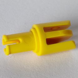 Yellow Arm Piece with Pin, 3 Fingers - Used - $0.41