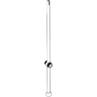 White Bar 16L with Open Stud, Towball, and Slit [aka Windsurfer Mast] - Used - $0.57