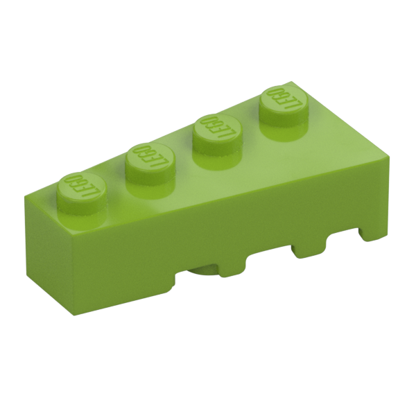 Lime Wedge 4x2 Left - Used - $0.10
