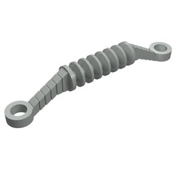 Light Gray Technic Steering Rack - Used - $0.10