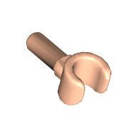 Light Nougat Minifig Hand - New - $0.20