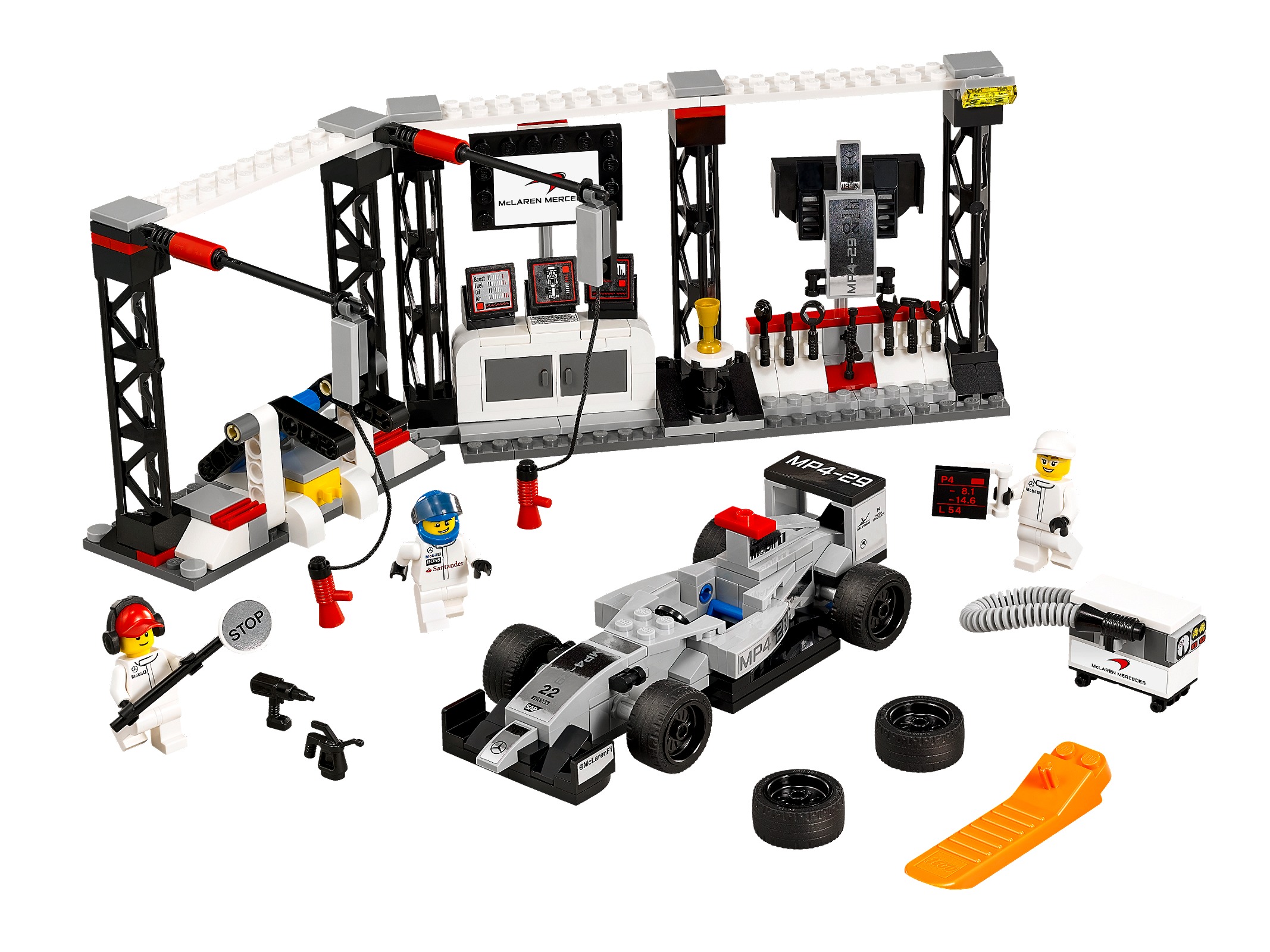McLaren Mercedes Pit Stop - New • Sealed - $398.00