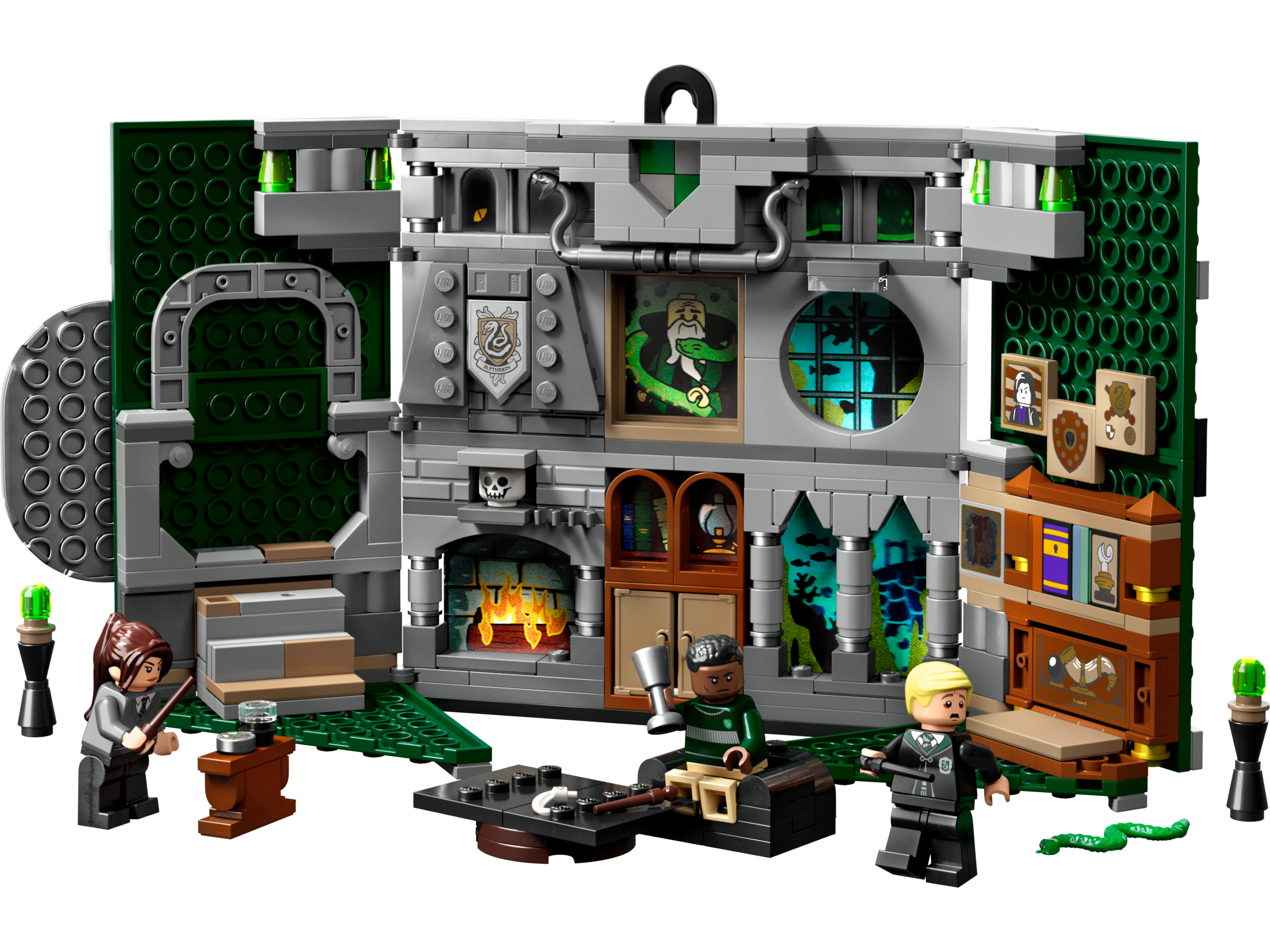 Slytherin House Banner - Used • Complete - $25.00